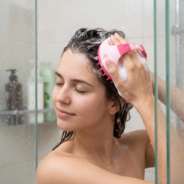 Custom Logo Hair Washing Artifact Massage Scalp Comb | Premium Corporate Gifts and Custom Gifts