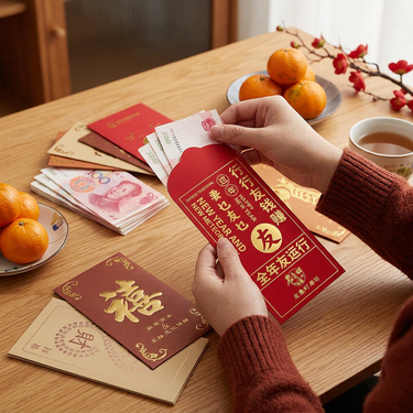 Custom Logo Hot stamping red envelope bag | Premium Corporate Gifts and Custom Gifts