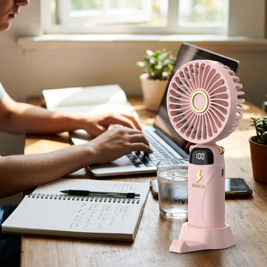 Custom Logo Five-Stop Desktop Fan | Premium Corporate Gifts and Custom Gifts