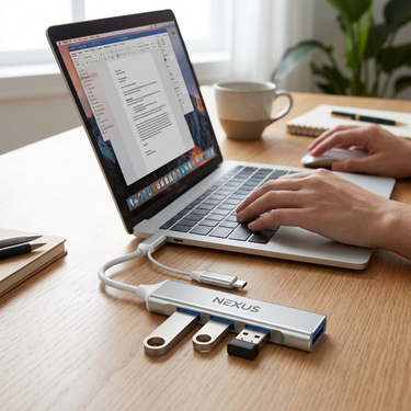 Custom Logo 2-in-1 USB 3.0 Docking Station | Premium Corporate Gifts and Custom Gifts