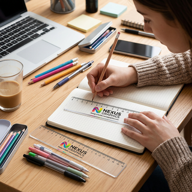 Custom Logo Acrylic Advertising Ruler | Premium Corporate Gifts and Custom Gifts