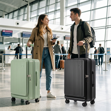 Custom Logo Multi-functional Front-Opening Luggage | Premium Corporate Gifts and Custom Gifts