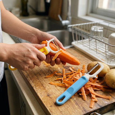 Custom Logo Stainless Steel Advertising Peeler | Premium Corporate Gifts and Custom Gifts
