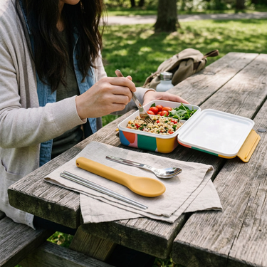 Custom Logo Creative Silicone Sleeve Convenient Tableware | Premium Corporate Gifts and Custom Gifts