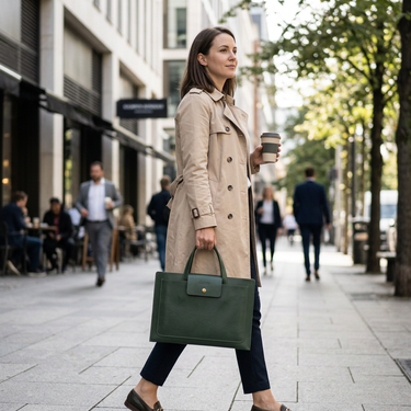 Custom Logo Leather Laptop Bag Briefcase | Premium Corporate Gifts and Custom Gifts
