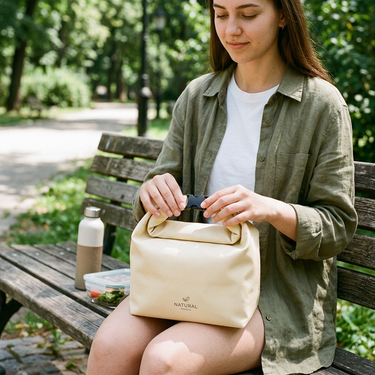 Custom Logo Snap Insulated Bento Bag | Premium Corporate Gifts and Custom Gifts