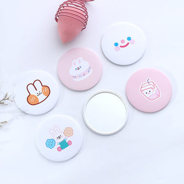 Custom Logo Portable Small Round Mirror | Premium Corporate Gifts and Custom Gifts