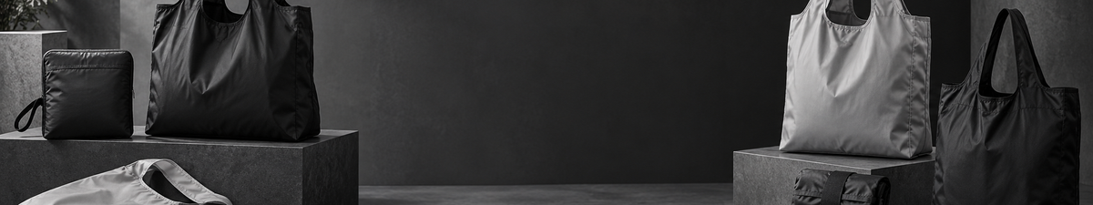 Foldable bags collection banner