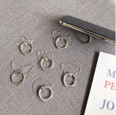 Custom Logo Transparent Ring Phone Holder | Premium Corporate Gifts and Custom Gifts