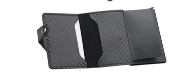 Custom Logo Plaid Anti-Magnetic Card Case | Premium Corporate Gifts and Custom Gifts