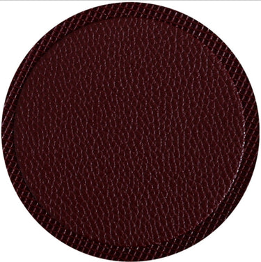 Custom Logo PU leather round coaster | Premium Corporate Gifts and Custom Gifts