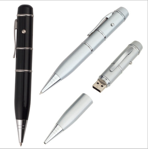 Custom Logo Basic Laser USB Ballpoint Pen | Premium Corporate Gifts and Custom Gifts