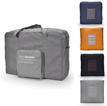 Custom Logo Travel Denim Folding Luggage Bag | Premium Corporate Gifts and Custom Gifts