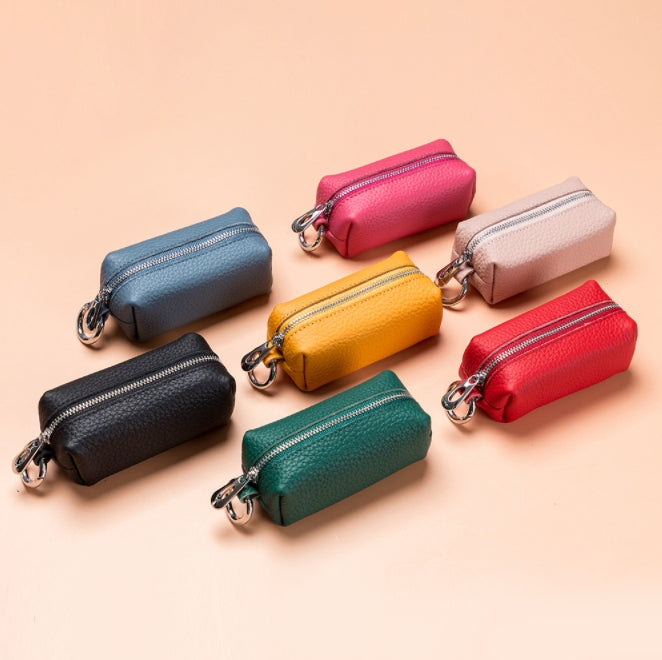 Custom Logo Lychee leather coin purse | Premium Corporate Gifts and Custom Gifts