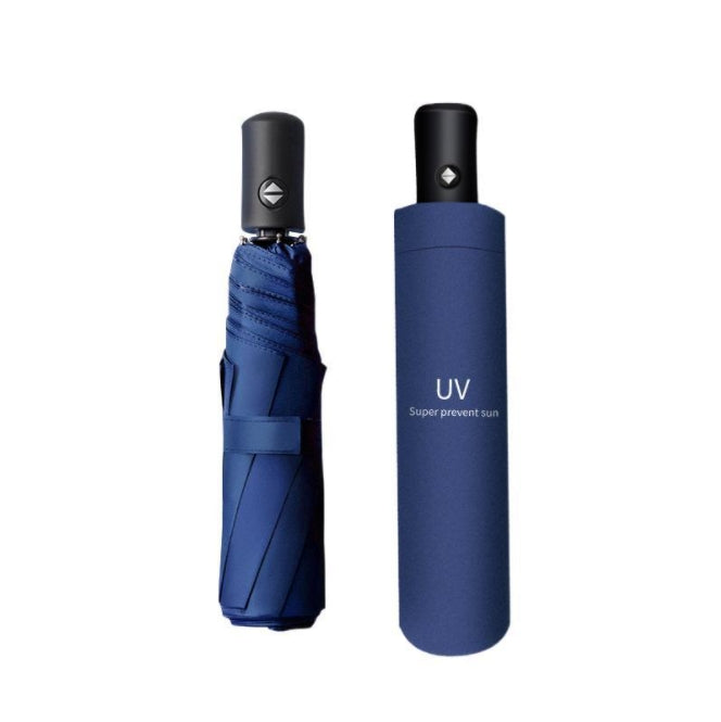 Custom Logo UV Vinyl Sunscreen Automatic Umbrella | Premium Corporate Gifts and Custom Gifts