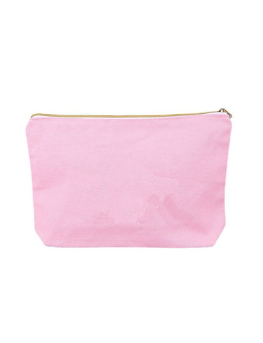 Custom Logo Canvas Plain Cosmetic Bag | Premium Corporate Gifts and Custom Gifts