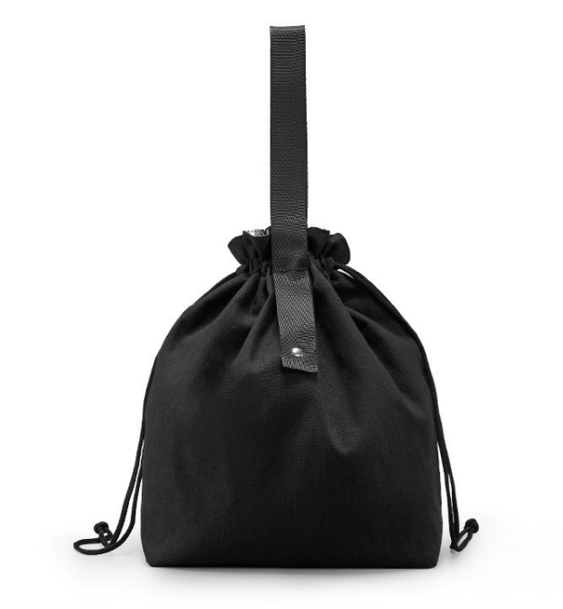 Custom Logo Japanese Canvas Drawstring Insulated Bag | Premium Corporate Gifts and Custom Gifts