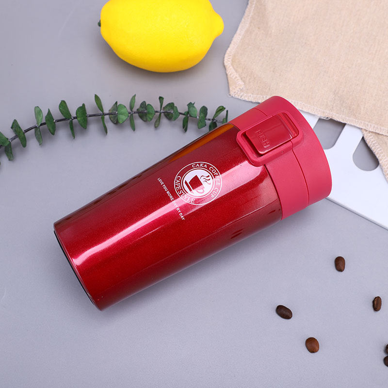Custom Logo Double-layer car bouncing coffee cup | Premium Corporate Gifts and Custom Gifts