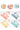 Custom Logo Candy-colored wheat straw knife and fork four-piece set | Premium Corporate Gifts and Custom Gifts