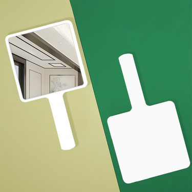 Custom Logo cute square handheld mirror | Premium Corporate Gifts and Custom Gifts