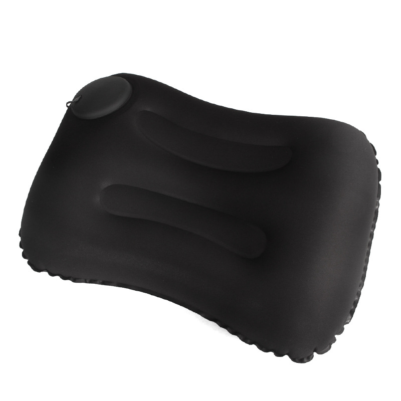 Custom Logo Press-type square inflatable neck pillow (milk shredded) | Premium Corporate Gifts and Custom Gifts