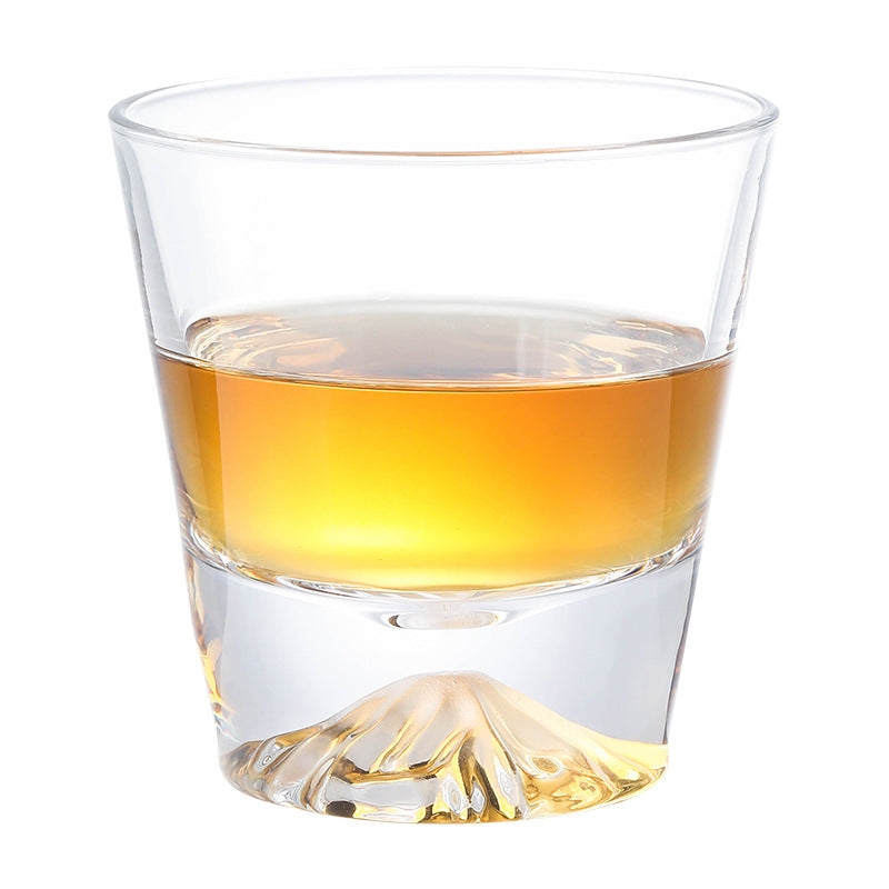Custom Logo Mt. Fuji Glass Mountain Viewing Cup | Premium Corporate Gifts and Custom Gifts