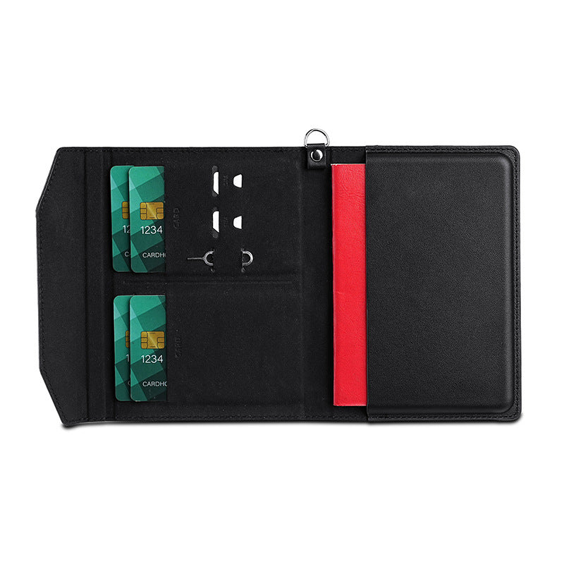 Custom Logo Multi-Function Magnetic Passport Wallet | Premium Corporate Gifts and Custom Gifts