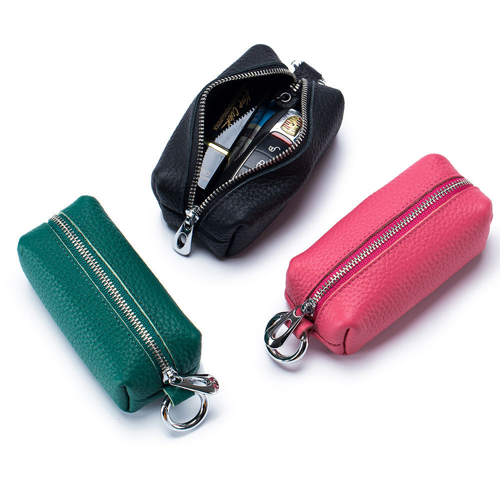 Custom Logo Lychee leather coin purse | Premium Corporate Gifts and Custom Gifts