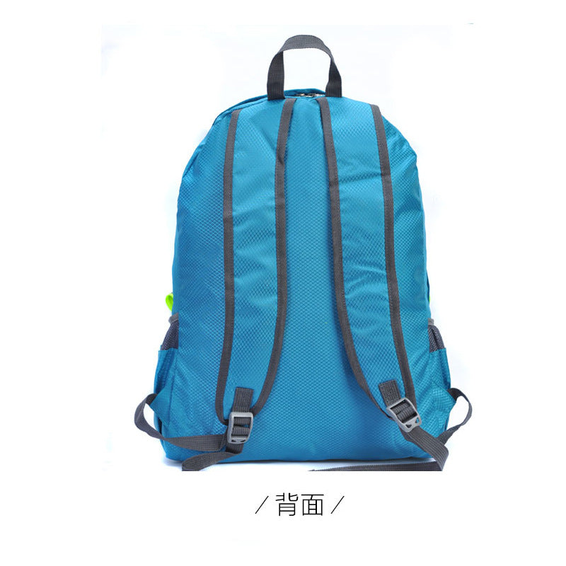 Custom Logo Outdoor Lightweight Folding Shoulder Folding Backpack | Premium Corporate Gifts and Custom Gifts