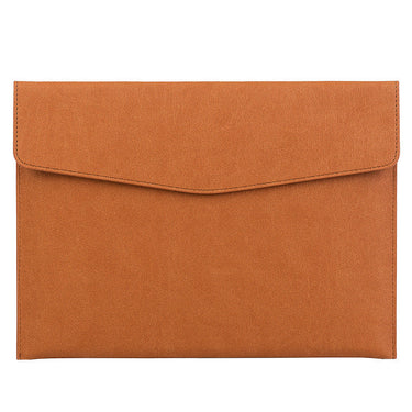 Custom Logo  Thickened leather pebbled pattern folder file bag | Premium Corporate Gifts and Custom Gifts