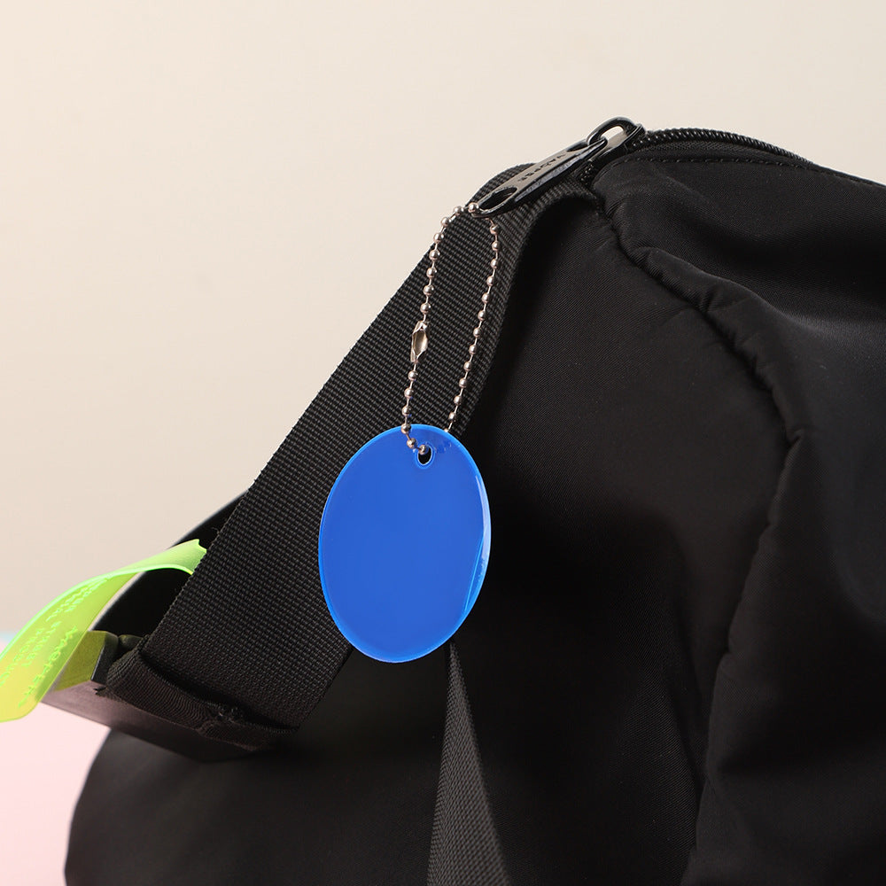 Custom Logo Reflective Disc Pendant | Premium Corporate Gifts and Custom Gifts