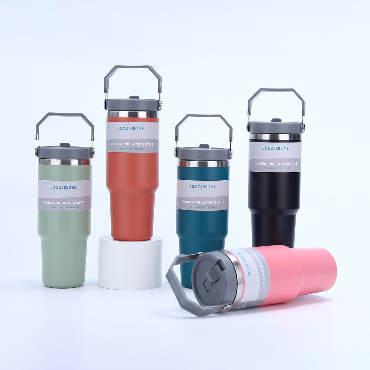 Custom Logo Stainless Steel Portable Sports Portable Thermos Mug | Premium Corporate Gifts and Custom Gifts