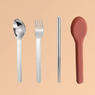 Custom Logo Creative Silicone Sleeve Convenient Tableware | Premium Corporate Gifts and Custom Gifts