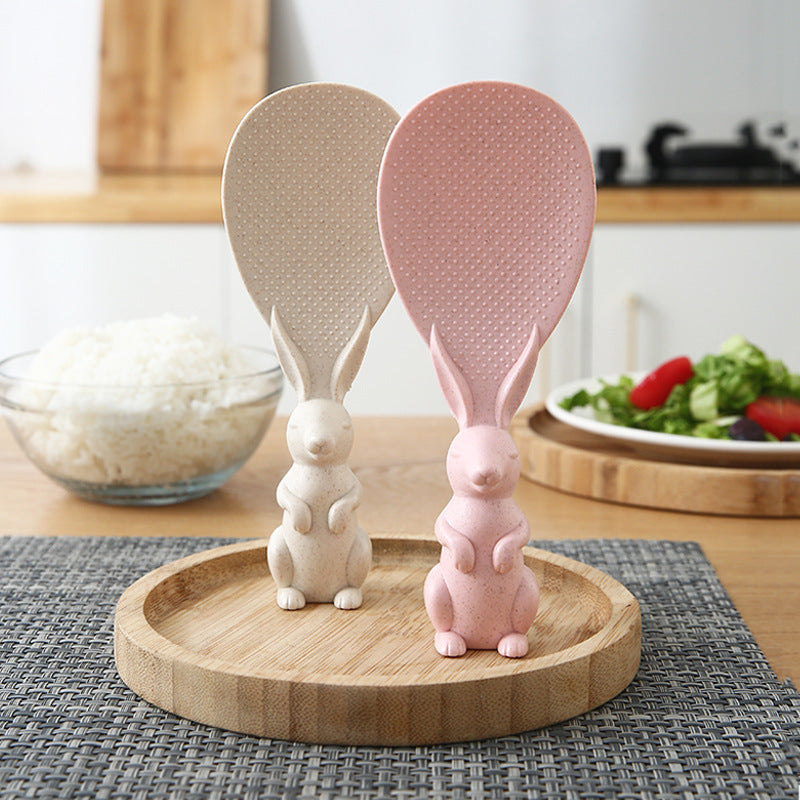 Custom Logo Upright animal-shaped rice spoon | Premium Corporate Gifts and Custom Gifts