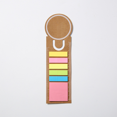 Custom Logo U-Shaped Solid Color Sticky Notes | Premium Corporate Gifts and Custom Gifts
