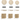 Custom Logo Eco-friendly Wheat Disc (4 packs) | Premium Corporate Gifts and Custom Gifts