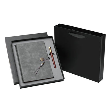 Custom Logo High-end Business Notebook Wooden Pen Gift Box | Premium Corporate Gifts and Custom Gifts