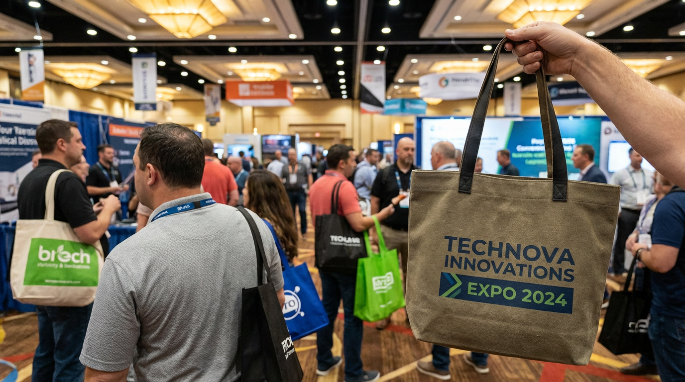 Maximizing Brand Visibility at Trade Shows: The Power of the Reusable Bag