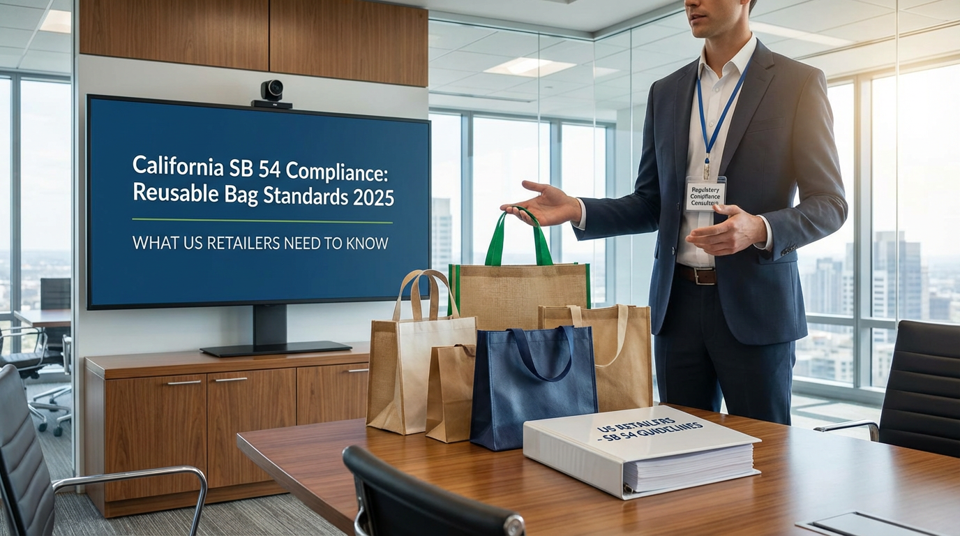 California SB 54 Compliance: What US Retailers Need to Know About Reusable Bag Standards in 2025