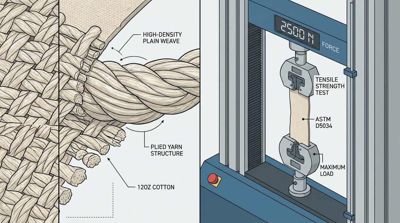 Canvas vs. Cotton: Detailed Material Analysis for Corporate Totes