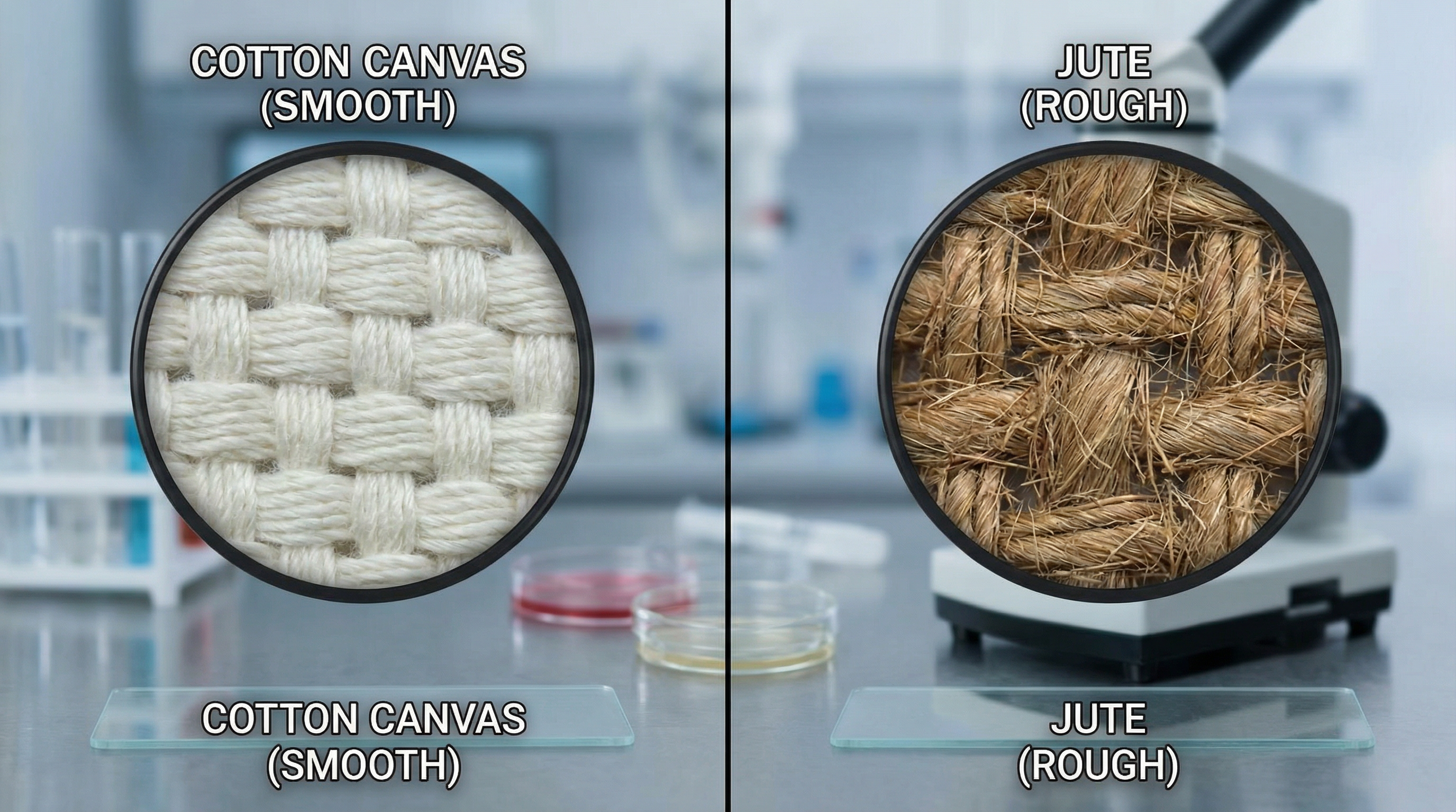 Canvas vs. Jute: A Material Engineer's Technical Comparison for Corporate Totes