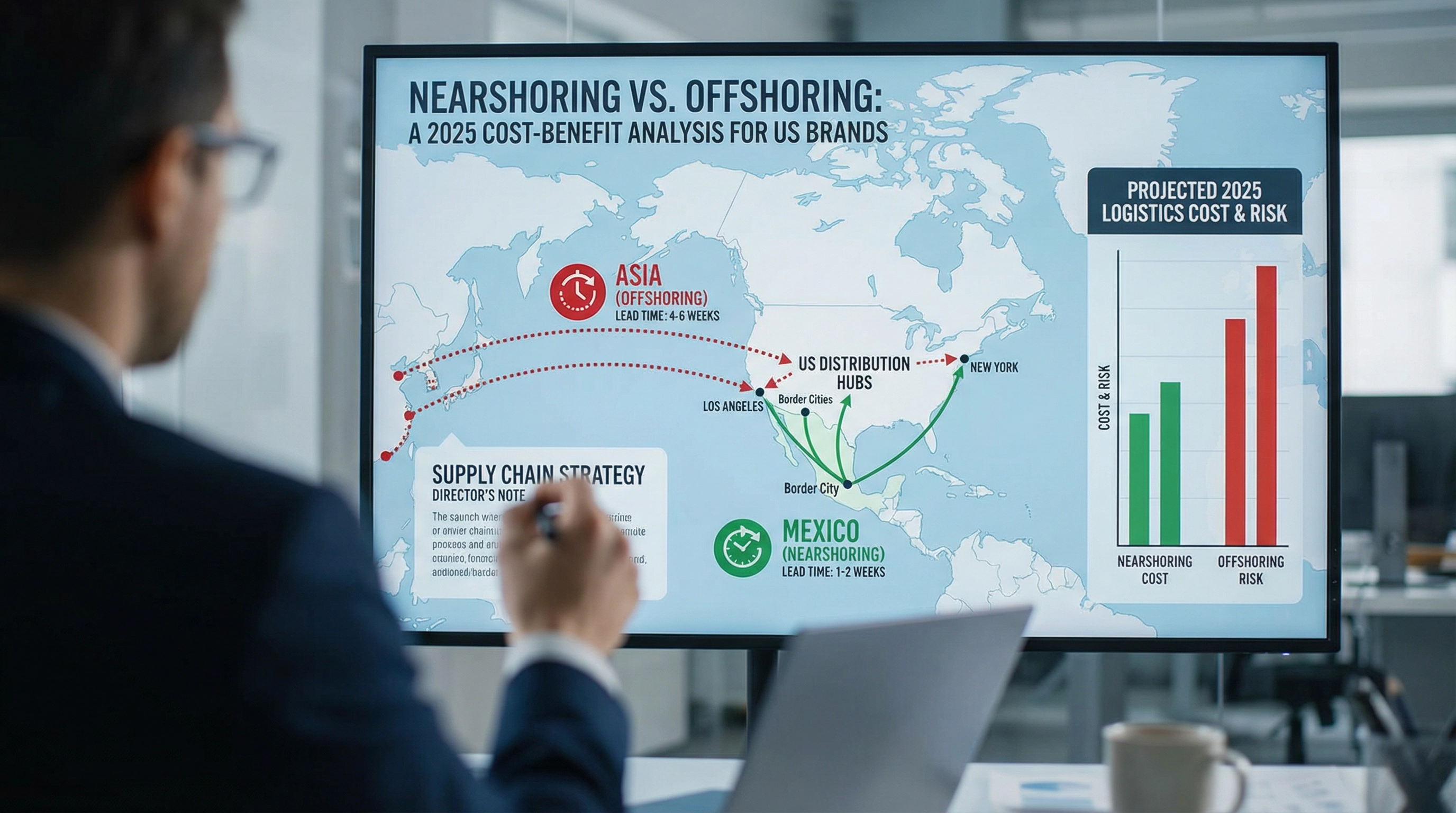 Nearshoring vs. Offshoring: A 2025 Cost-Benefit Analysis for US Brands