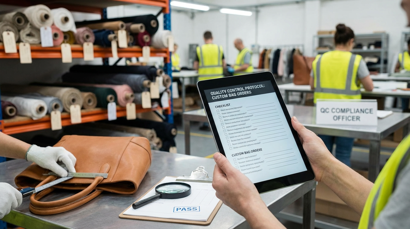 Quality Control Protocols: Beyond the Visual Inspection for Custom Bag Orders