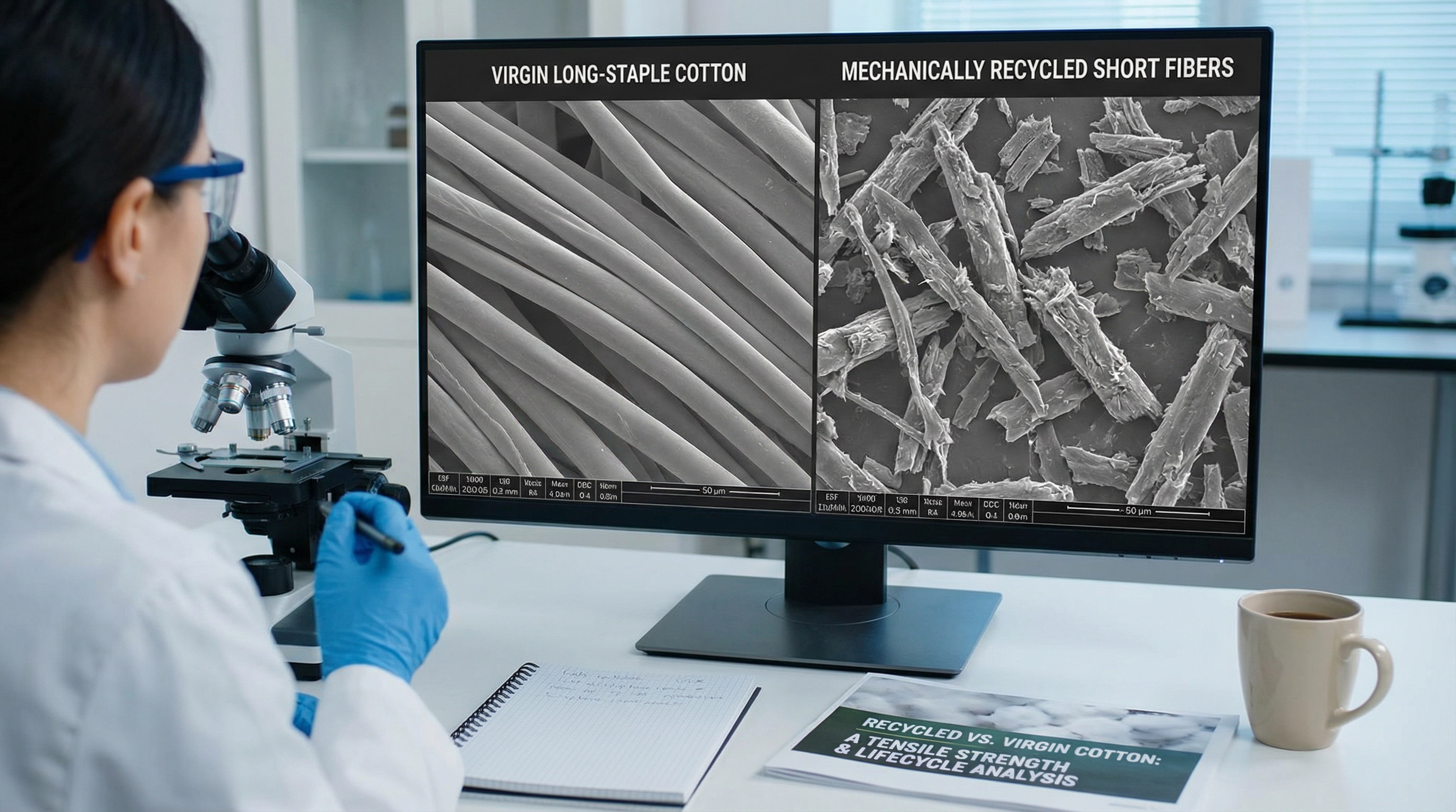 Recycled vs. Virgin Cotton: A Tensile Strength & Lifecycle Analysis