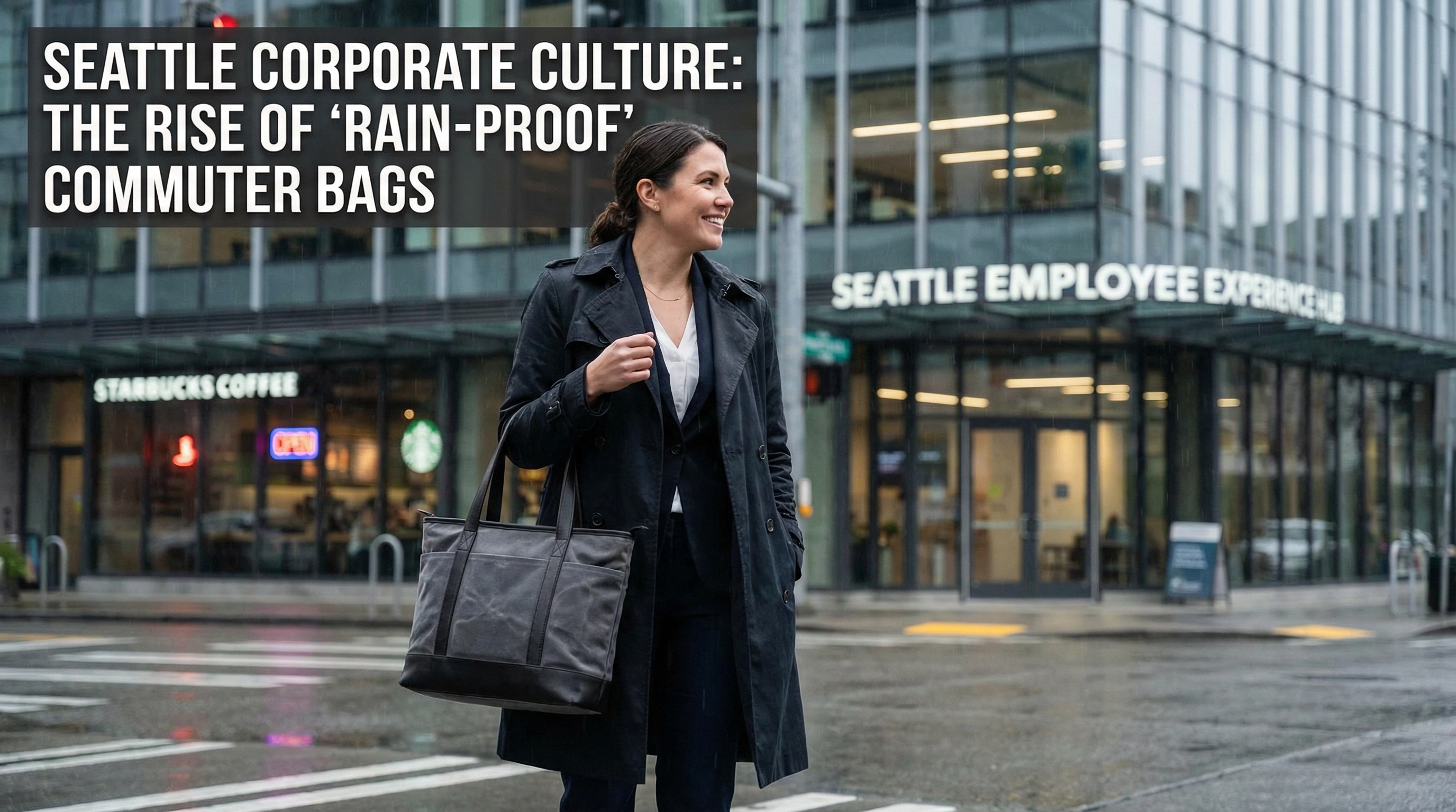 Seattle Corporate Culture: The Rise of 'Rain-Proof' Commuter Bags