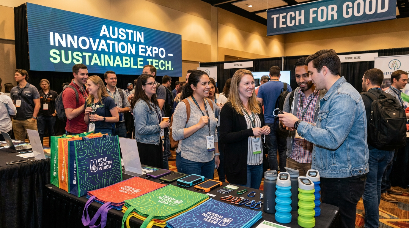 Stand Out in Silicon Hills: Tech Conference Swag Trends from Austin's SXSW